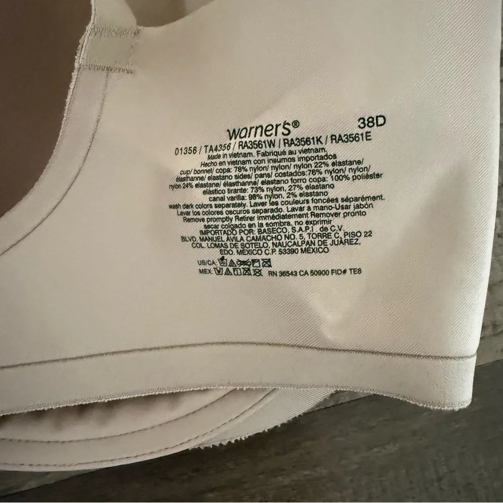 Warner's Tan Women's Bra
